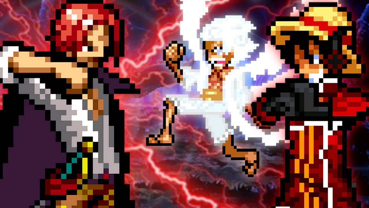 SHANKS VS LUFFY EGG HEAD (GEAR 5) - ONE PIECE - MUGEN BATTLE