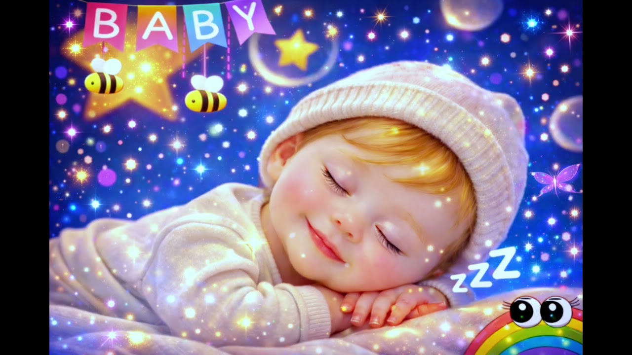 2 Hours Baby Sleep Music 🌜 Calm Lullaby for Newborns