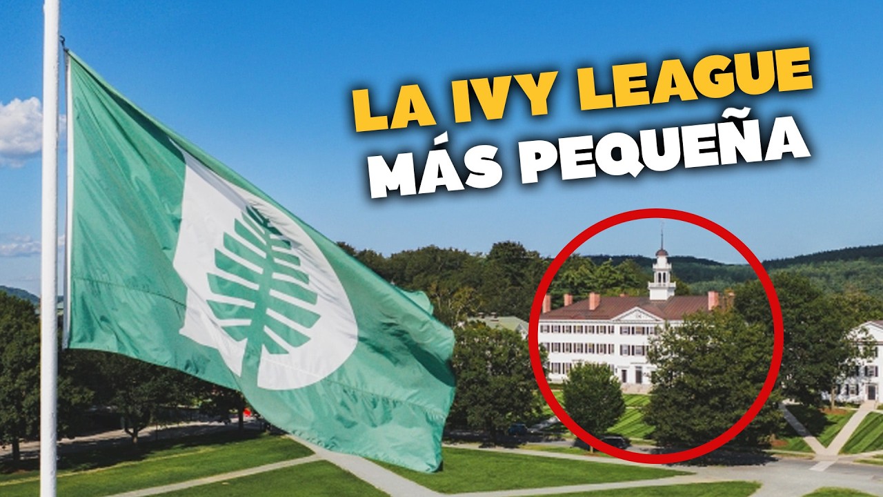 ¡la IVY League más PEQUEÑA! | DARTMOUTH COLLEGE 🇺🇸 #tour