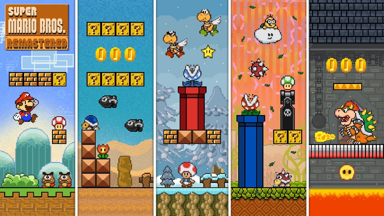 Paper Mario Pack for Super Mario Bros. Remastered!