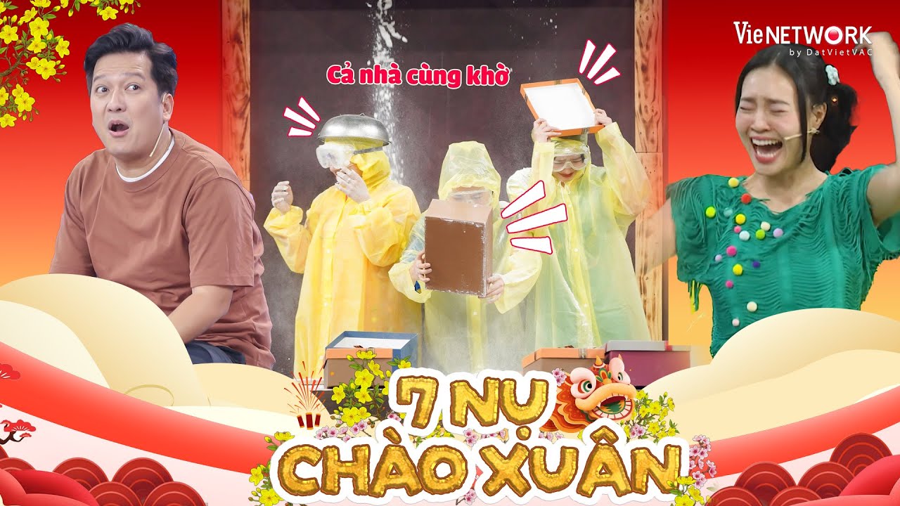 7 NỤ CHÀO XUÂN 2026 - Tiến Luật cạn lời với những câu nói VÔ TRI của Thúy Ngân và Lan Ngọc
