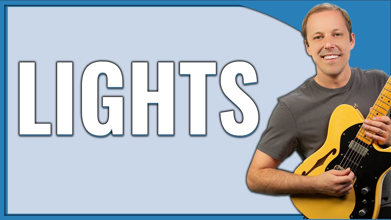 Урок игры на гитаре Lights (Путешествие)
