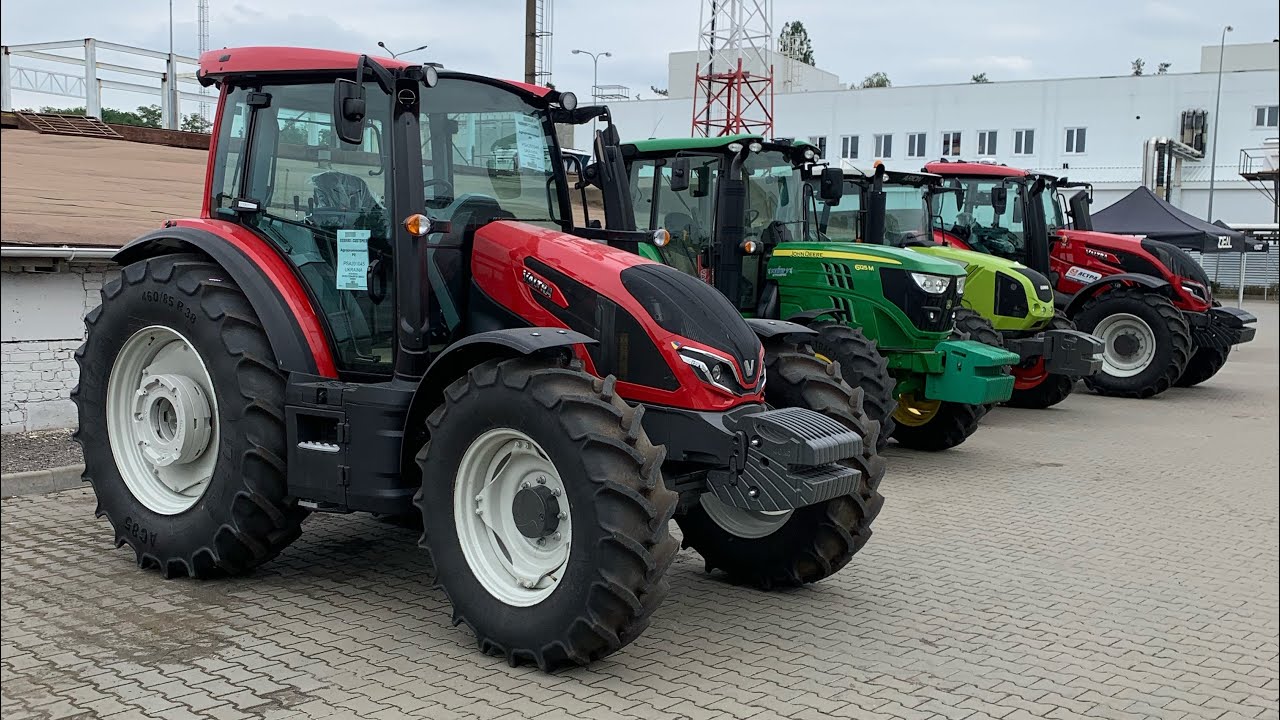 Частина 2 Новий трактор Valtra G серія. Порівняння з John Deere 125 m та Claas Areon 430