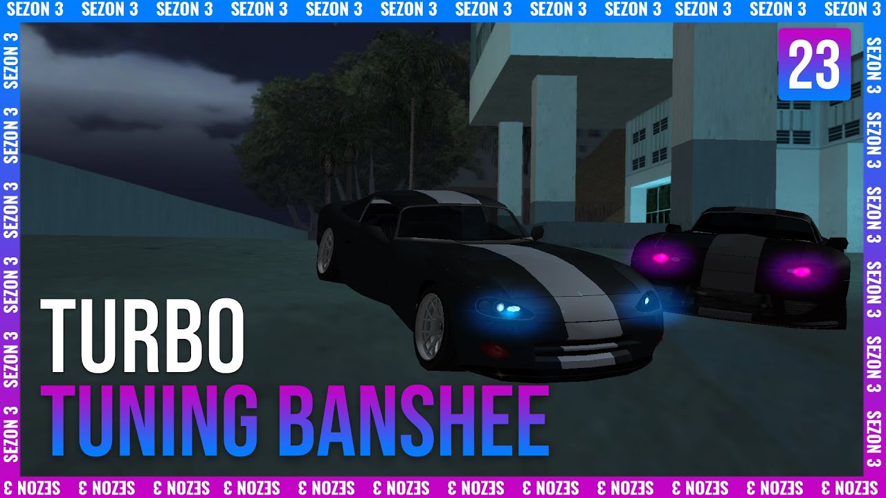 ProjectRPG S2 #23 TUNING BANSHEE + PORÓWNANIE GTS VS VIPER  [TURBO & NAISSIK]