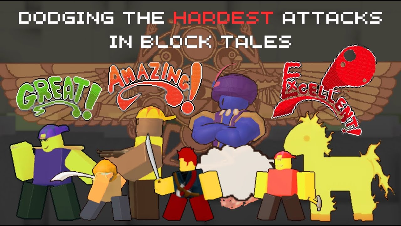 Dodging the HARDEST Attacks in Block Tales Demo 4 (Satisfying)