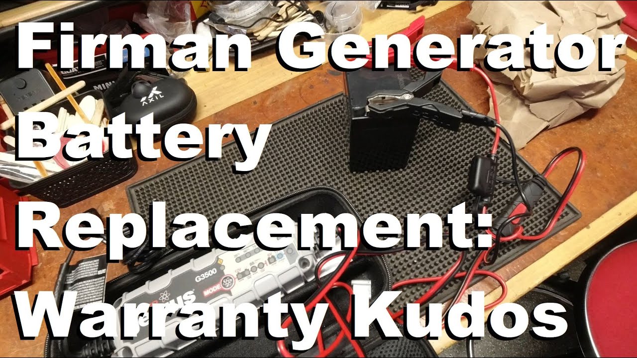 Firman Generator Battery Replacement: Warranty Kudos and Fast Too