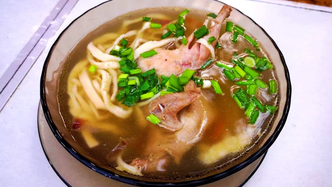 🍜 Суп из перепелов с яичной лапшой рецепт | Суп-лапша с перепелой