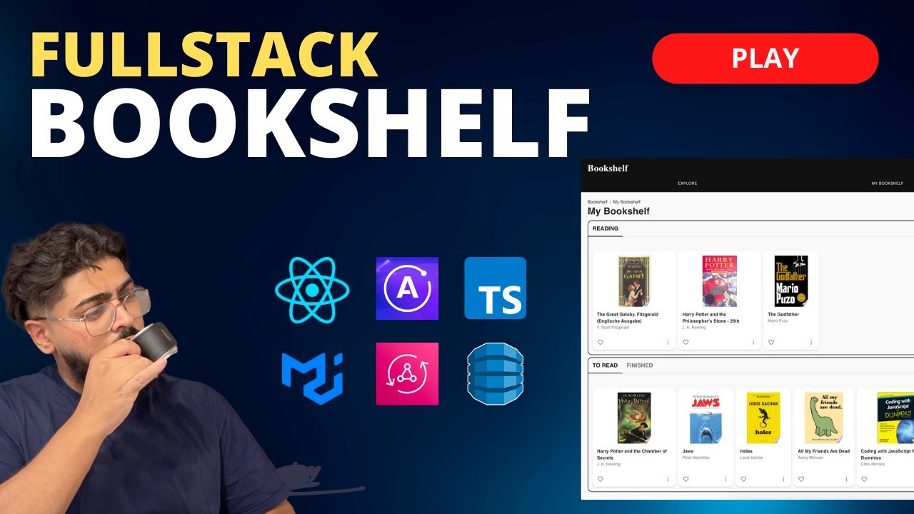 Fullstack Development Tutorial: From Setup to Completion | Book shelf Application