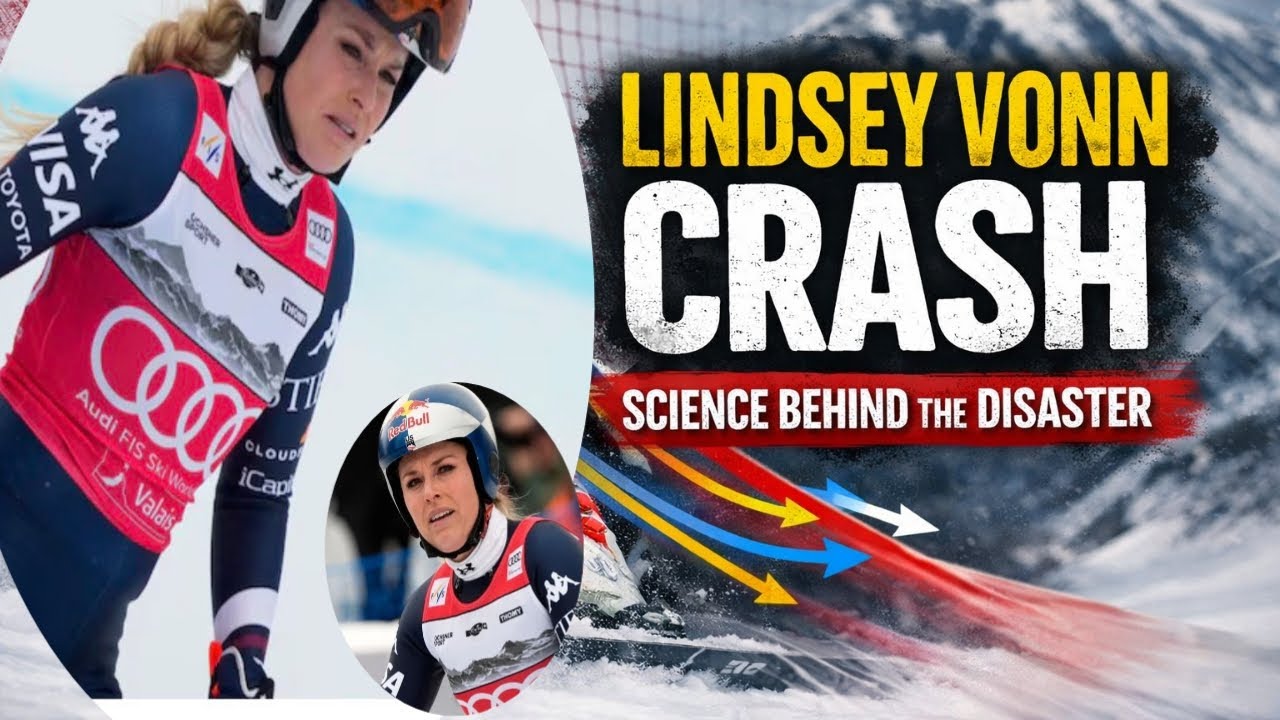 Lindsey Vonn Crash Explained The Science Behind a Downhill Skiing Disaster.