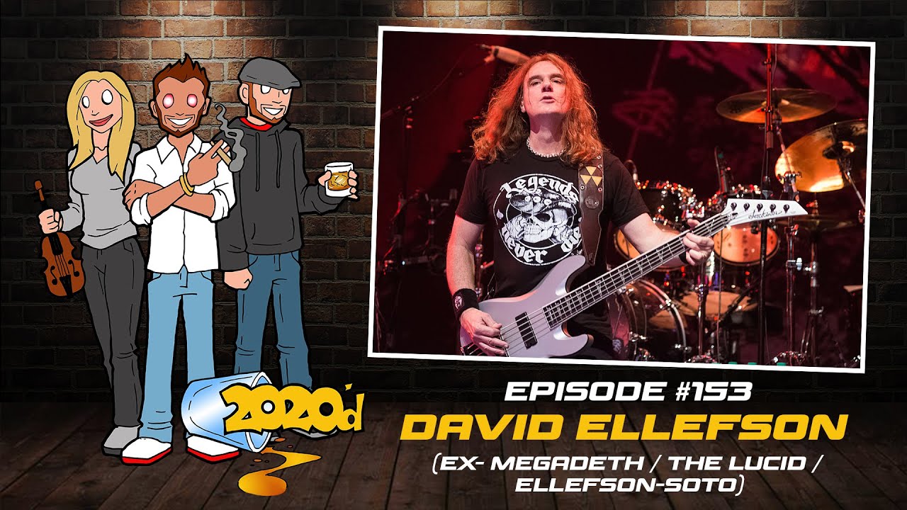 Ep. 153 - David Ellefson: Dave Mustaine is Fighting with Himself (The Truth About Being in Megadeth)