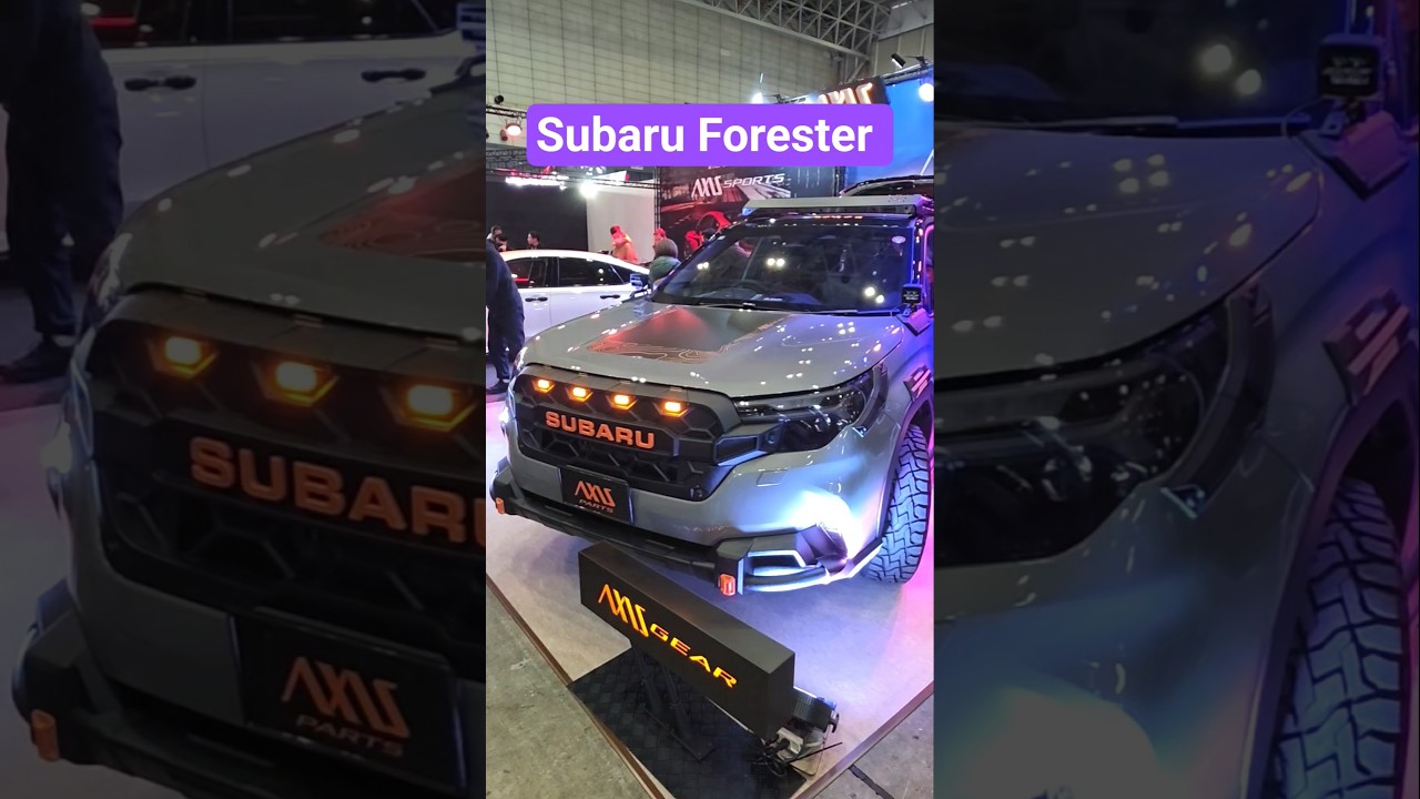 Subaru Forester на тюнинге