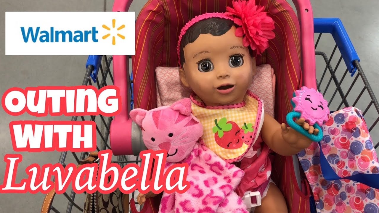 Luvabella Baby отправляется в магазин игрушек и детских товаров Walmart. Робот-младенец.