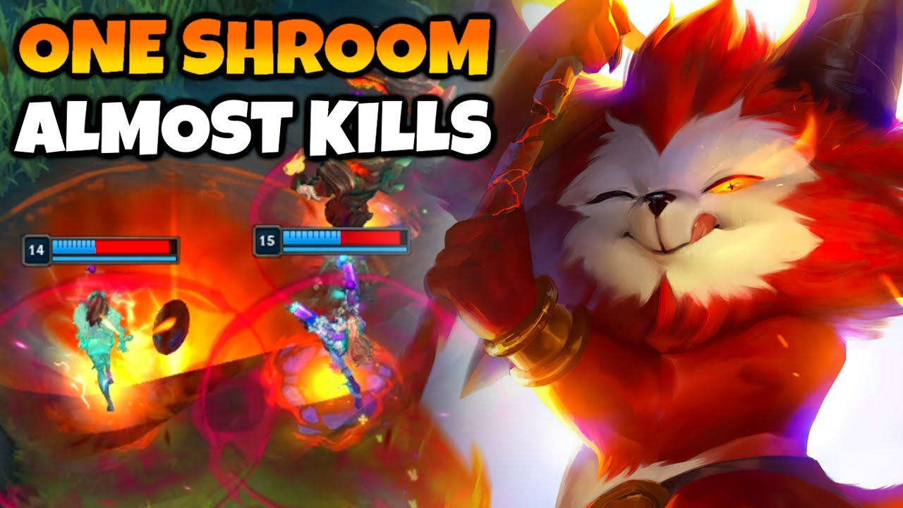 SHROOM BUILD TEEMO has NEVER BEEN BETTER (1 Shroom does over 1k EASILY)