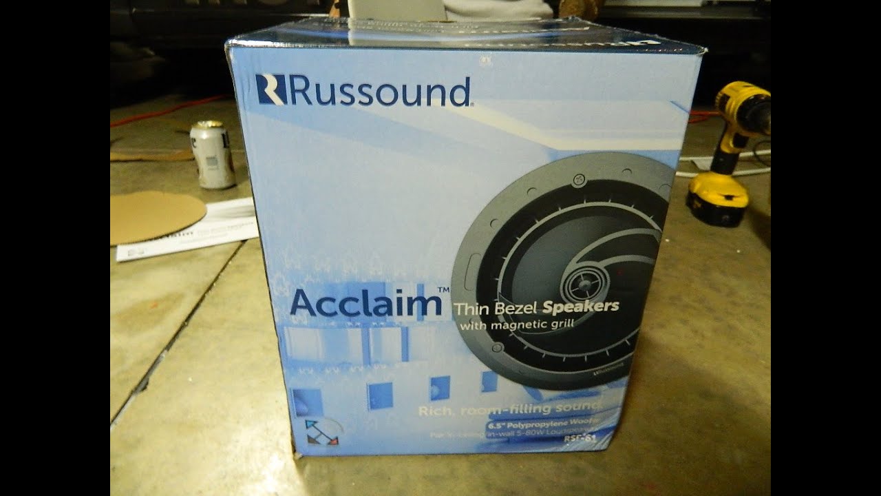 Magnetic In-Ceiling In-Wall Speaker Grill Cover Review
