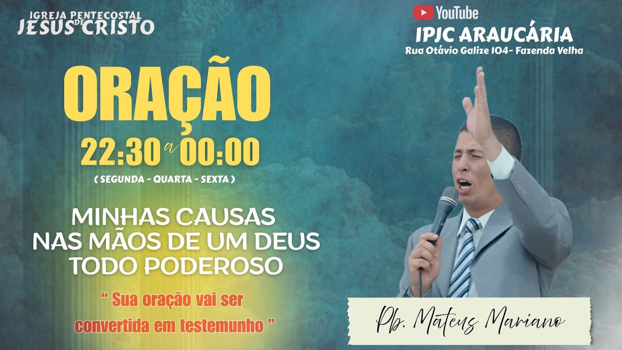 CAMPANHA DE ORAÇÃO - PB MATEUS MARIANO 