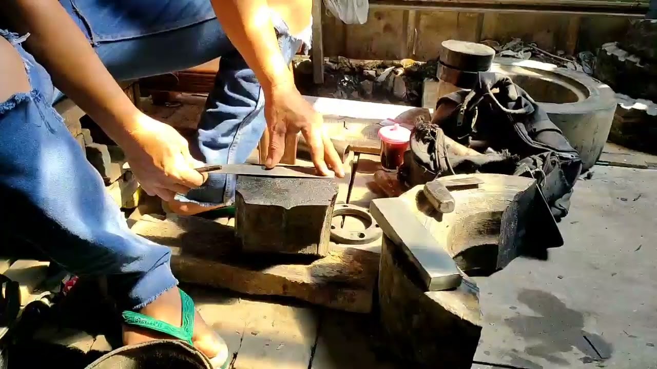 Membuat Spring buffer dumper Shock Kia Carens DIY dari Ban Bekas.