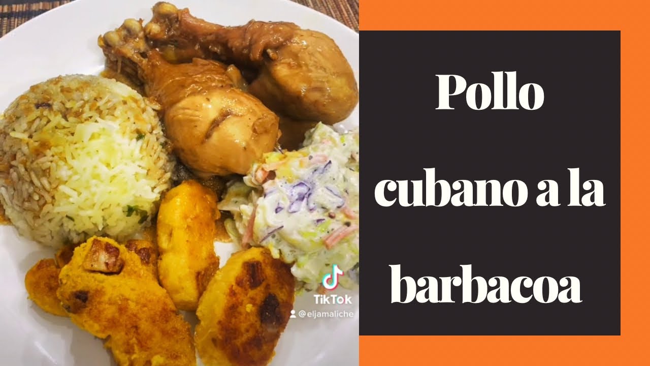 Pollo cubano a la barbacoa @eljamaliche