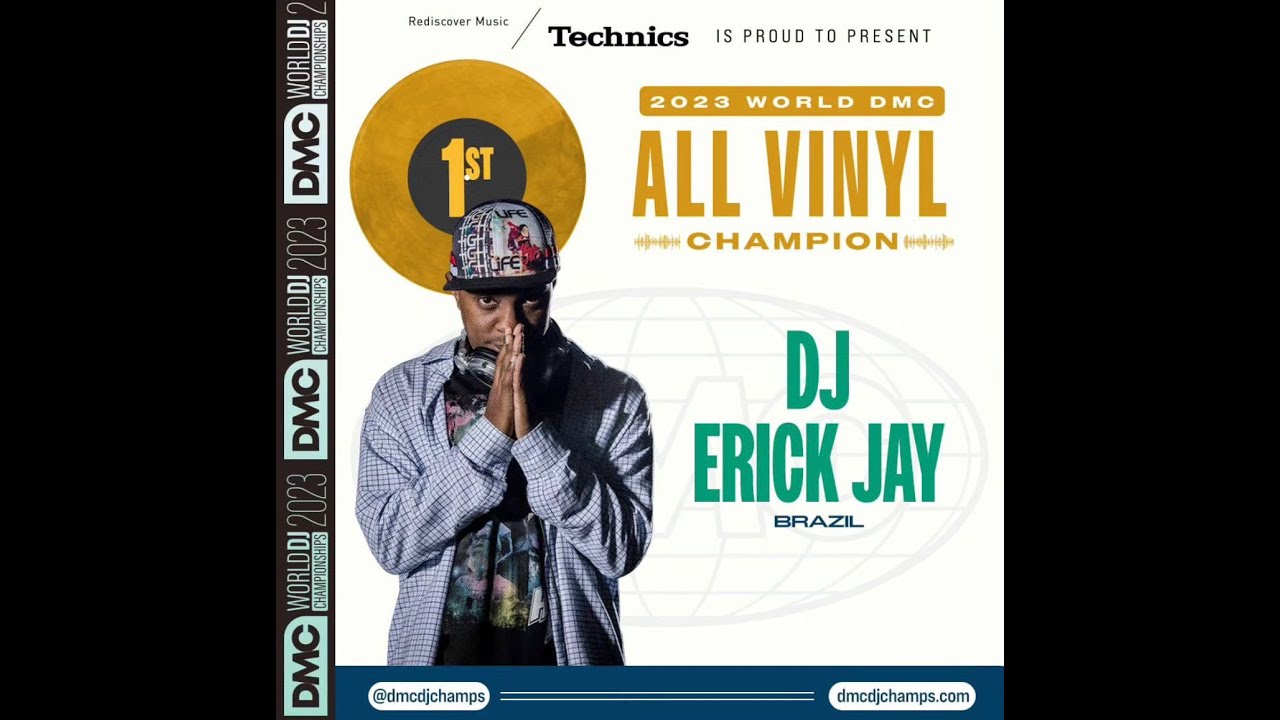 Erick Jay (Brasil) Final Technics DMC World All Vinyl 2023 - Winning Set