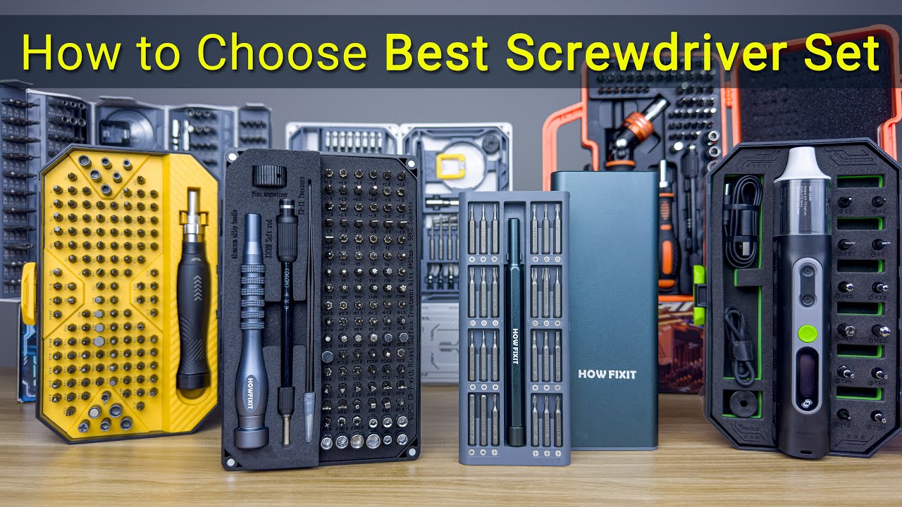 How to Choose the Best Screwdriver Set for Electronics & Home Repairs | Buying Guide