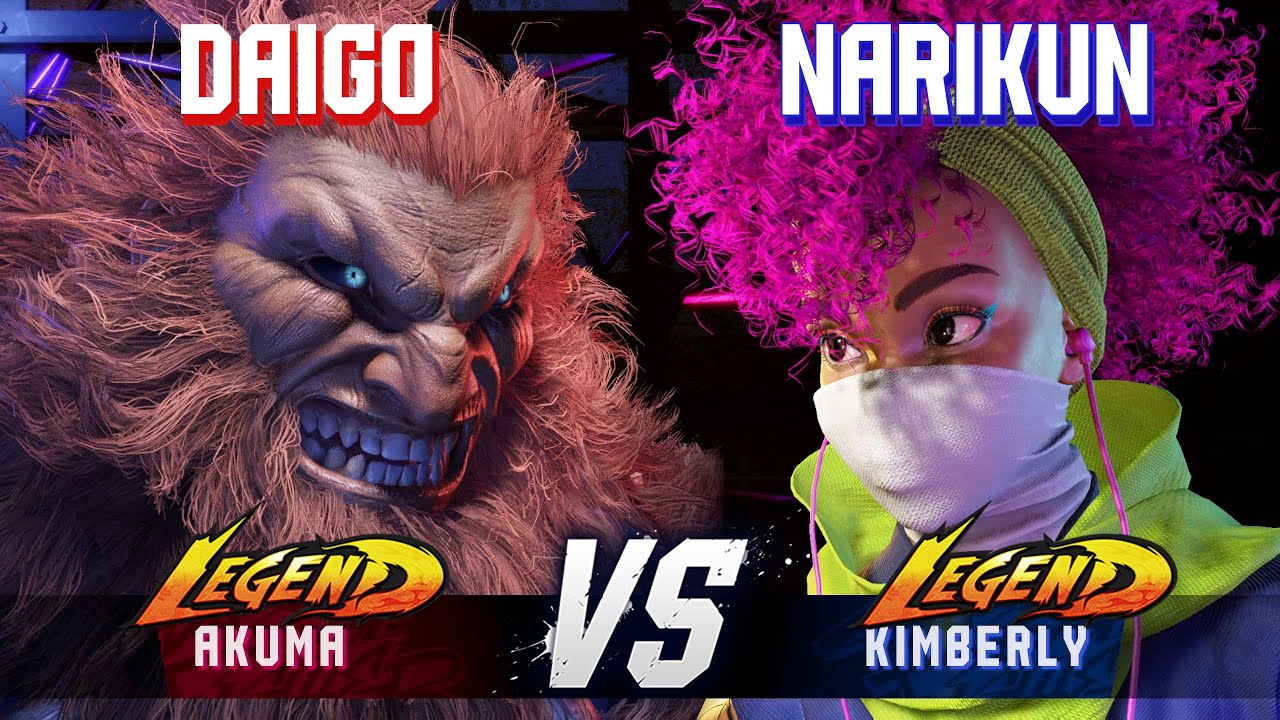 SF6 ▰ DAIGO (Akuma) vs NARIKUN (Kimberly) ▰ High Level Gameplay