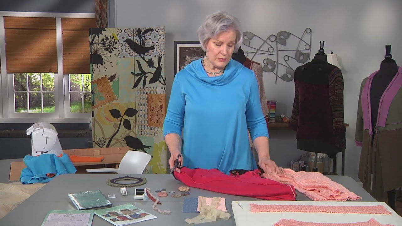 How to Up-Cycle Sew with Sweaters on  Its Sew Easy TV