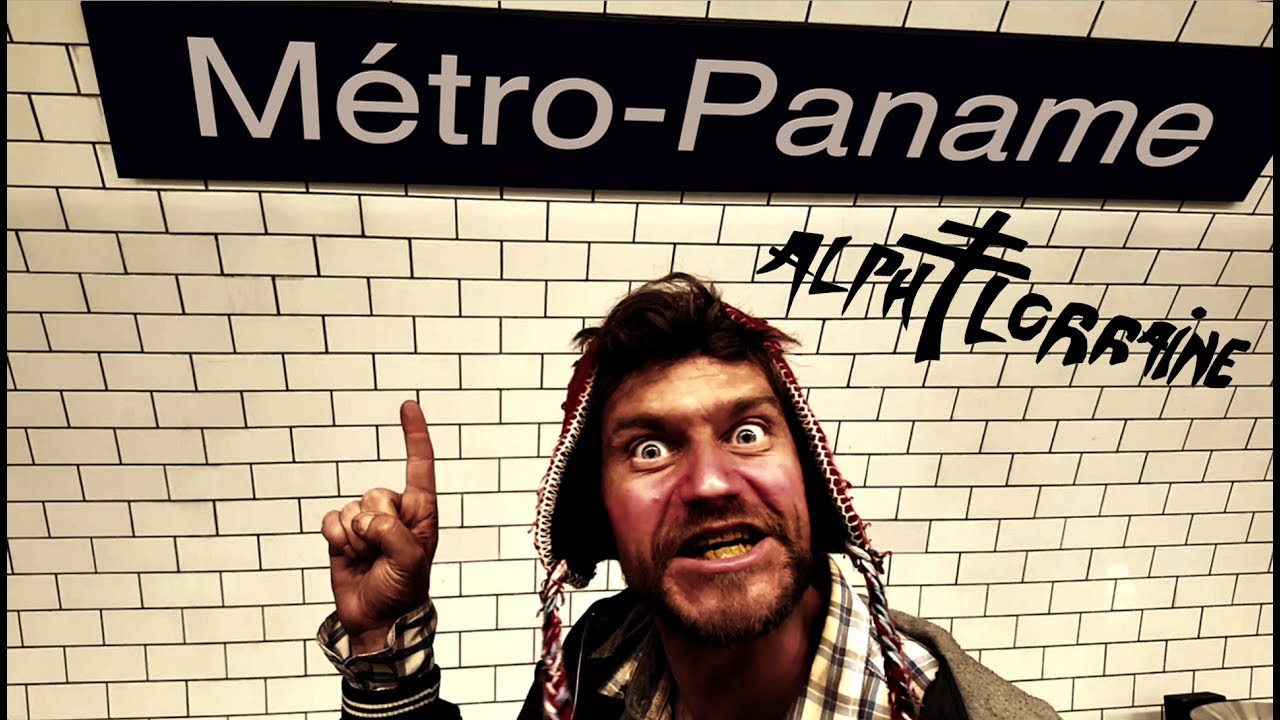 Métro-Paname - (clip officiel) - Alph Lorraine.