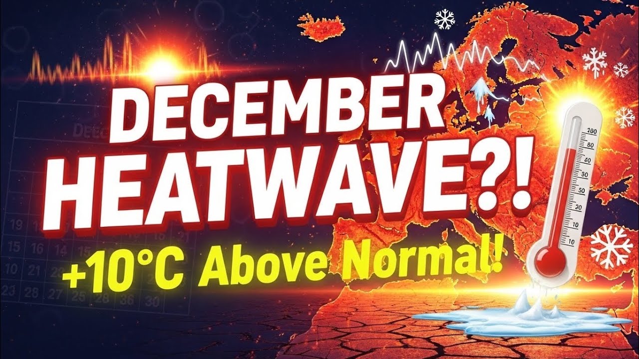 Декабрьская жара в Европе: почему на 10&deg;C теплее, чем обычно?!