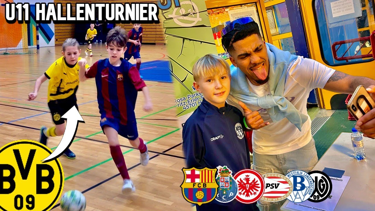 U11 TALENTE von DORTMUND,BARCA,FRANKFURTund Co.  RASIEREN BEIM EUROCUP 🔥😱 - HALLENTURNIER 🚨