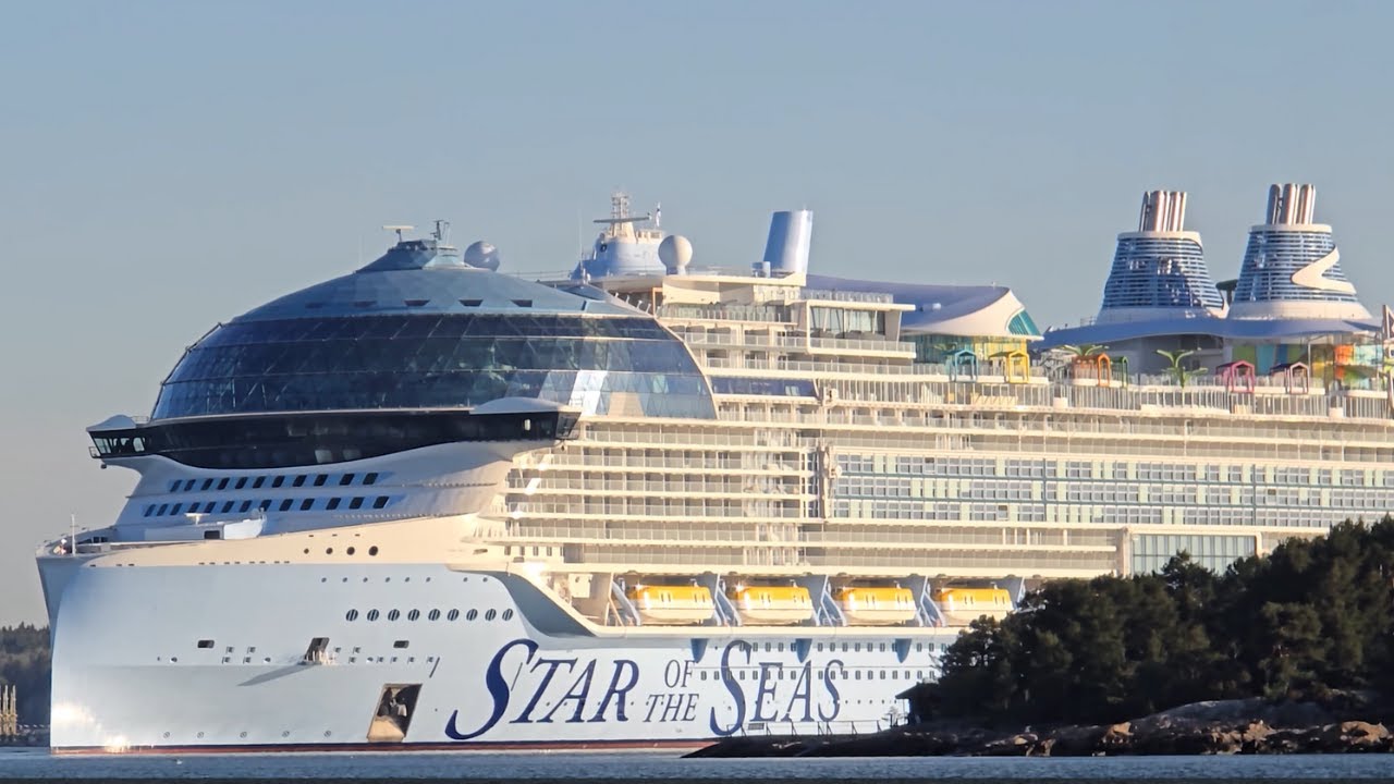 Star of The Seas sailing first time | World's NEW LARGEST cruise ship