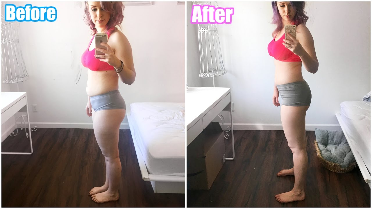 MY ONE MONTH WEIGHT LOSS TRANSFORMATION