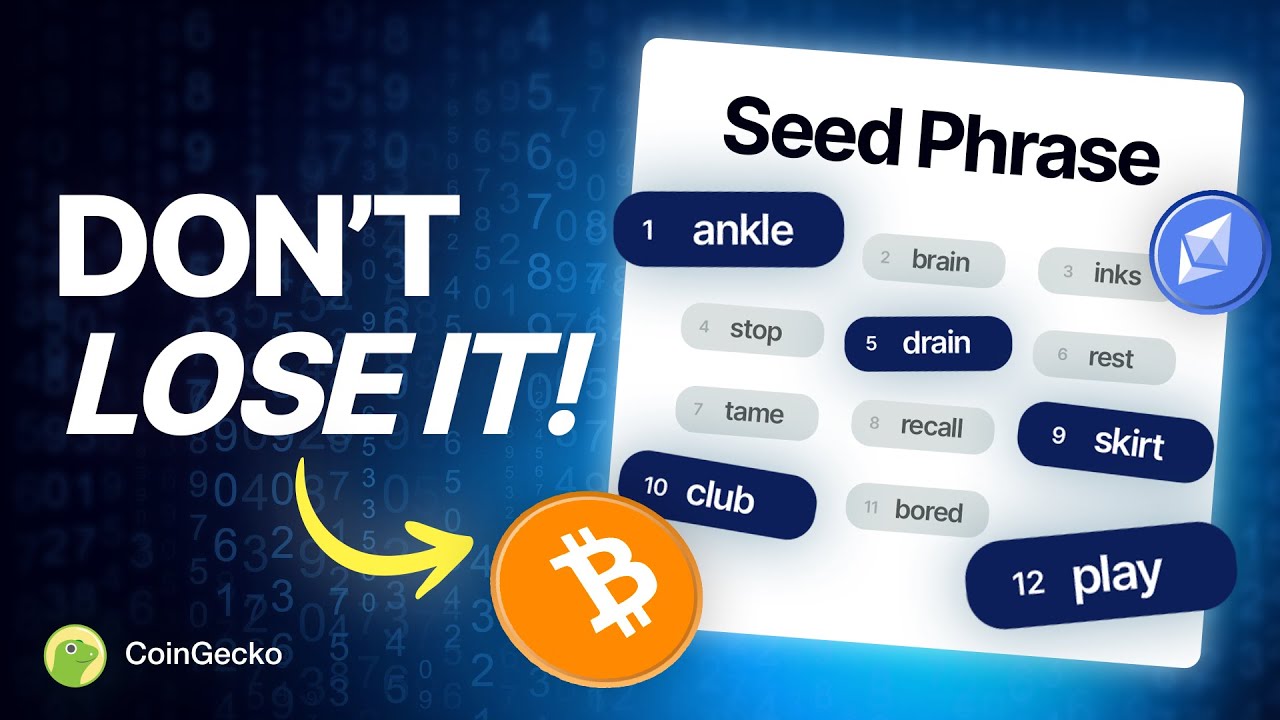 Как НА САМОМ ДЕЛЕ хранить вашу Seed-фразу: лучшие методы БЕЗОПАСНОСТИ!!