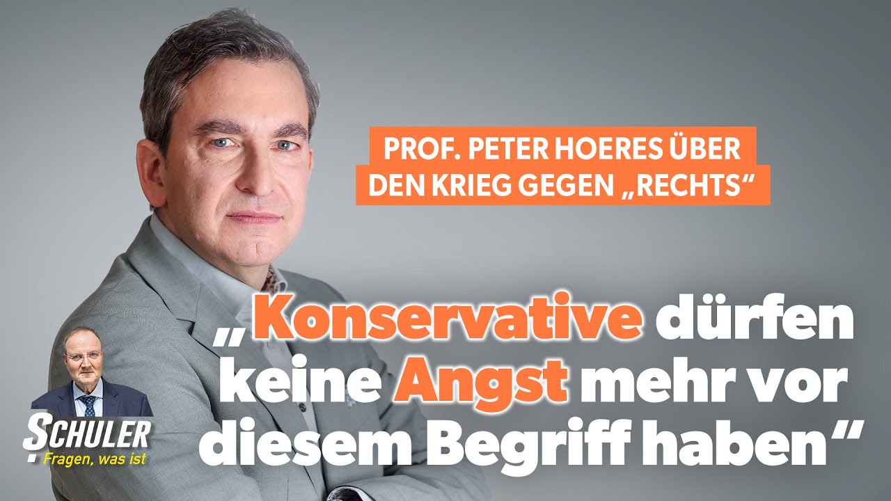 Der Kampf um den Begriff „rechts“ – Prof. Peter Hoeres über den neuen Umgang mit Konservatismus