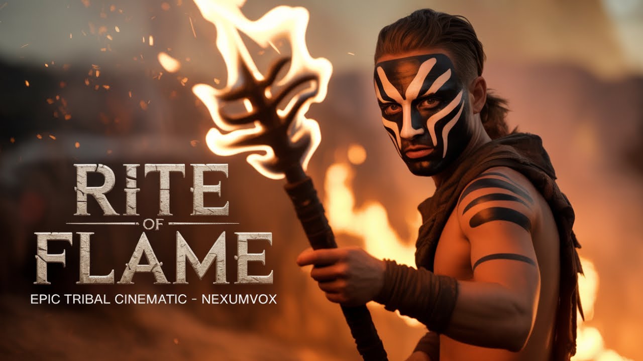 Rite of Flame – Epic Tribal Cinematic Anthem | NexumVox (AI War Ritual Music)