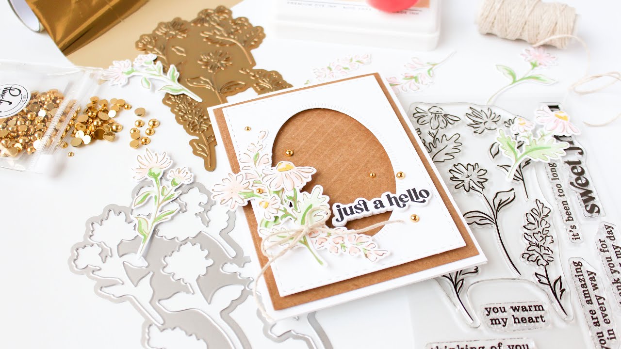 The Card Making Triple Threat - Ink Blending, Stencils & Hot Foil Stamping