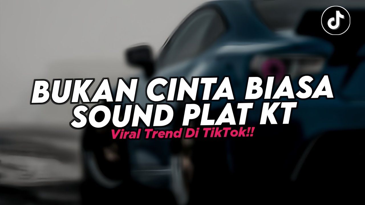 DJ BUKAN CINTA BIASA REMIX SOUND PLAT KT GELENG VIRAL TREND FYP TIKTOK TERBARU 2026!! 