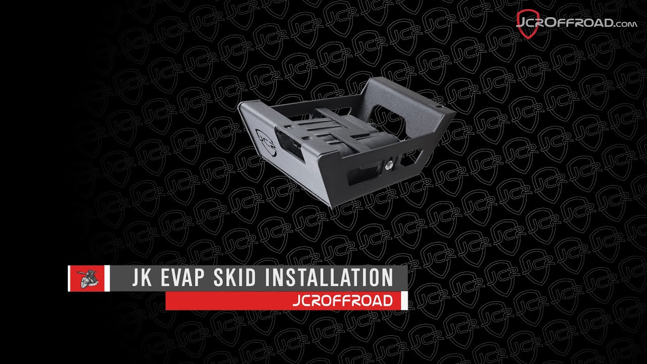 JcrOffroad - JK Evap Skid Installation