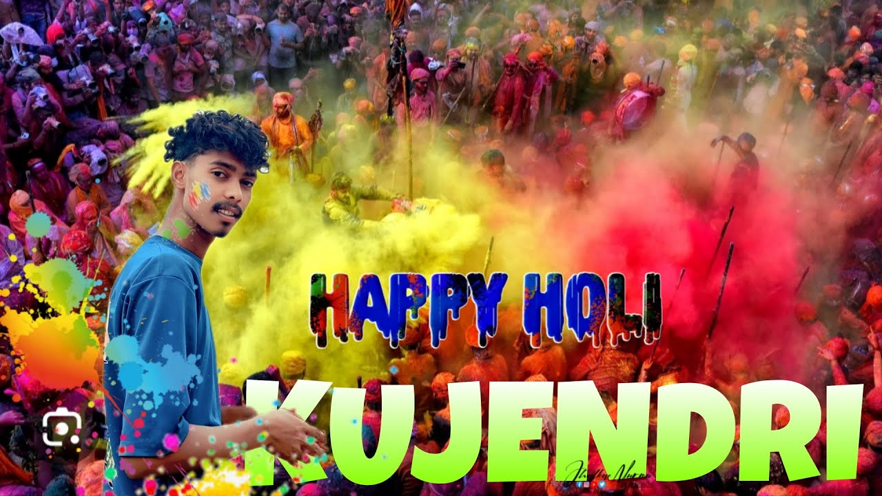 Kujendri #happyholi #enjoyment 