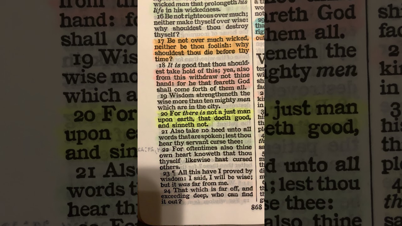 Destroy the &ldquo;Sinless Perfection&rdquo; heresy with a single verse