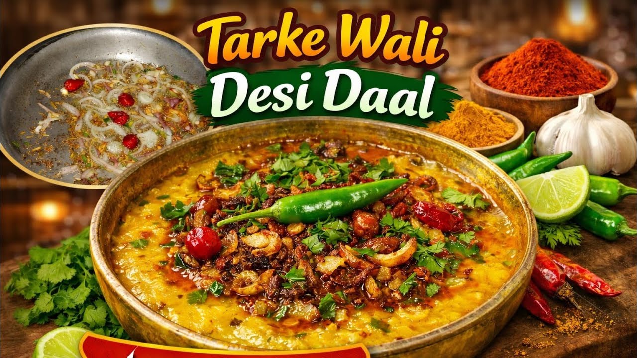 Moong _ masoor  ki daal ✨|| Tarke wali Desi daal || chatpati daal || best cook by FizaNaz