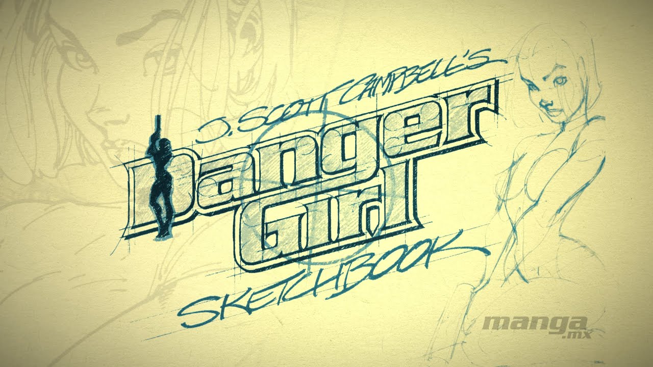 Danger Girl Sketchbook de J. Scott Campbell - Libro