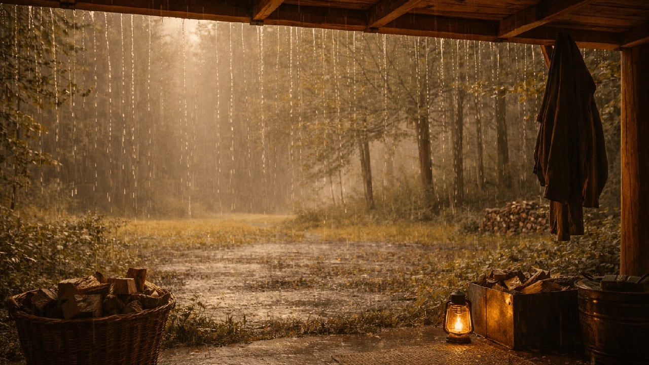 8H Rain Sounds for Deep Sleep – Continuous Rain Noise (No Thunder)