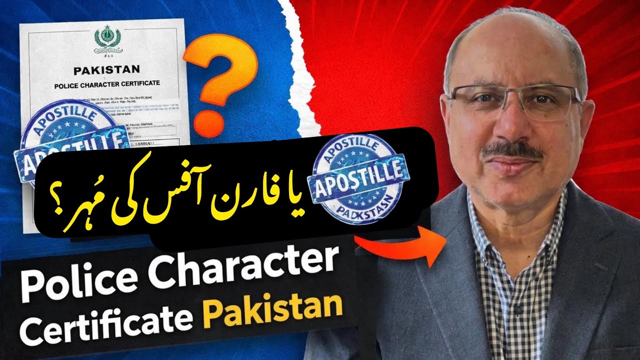 PCC Pakistan Attestation Guide 2026 | Apostille or MOFA? 
