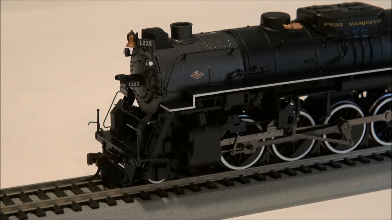 Review: Bachmann Berkshire w/ DCC Sound Value HO Scale Pere Marquette 1225