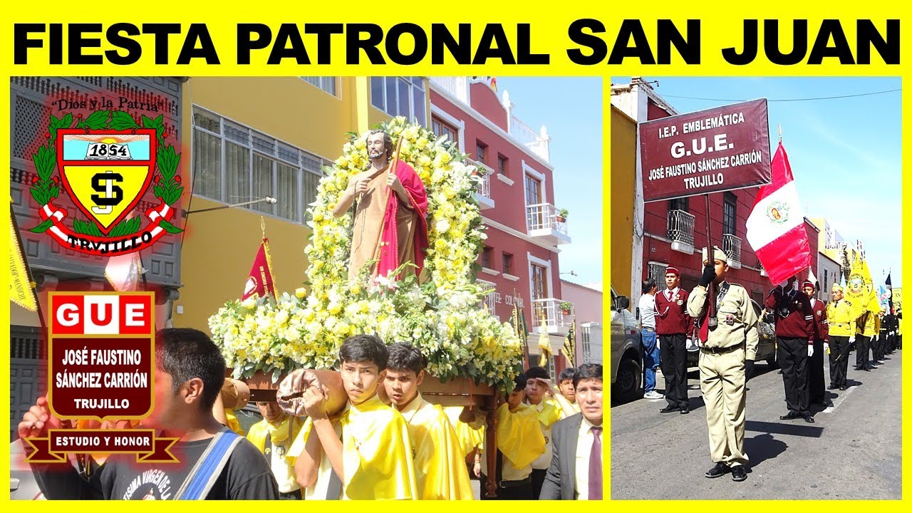 GUE JFSC - En el colegio SAN JUAN - FIESTA PATRONAL 2023 - Trujillo Perú 2023