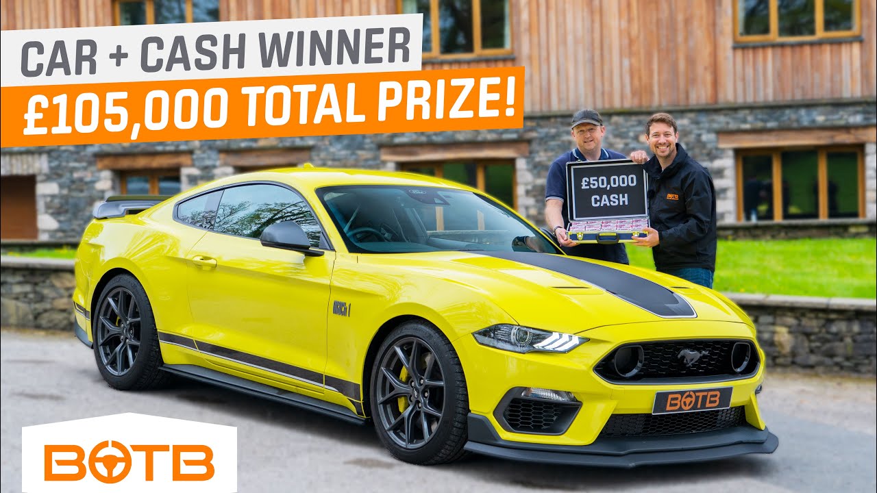 Без долгов! Новый Mustang Mach 1 + 50 000 фунтов стерлингов наличными! Звук выхлопа! Победитель к...