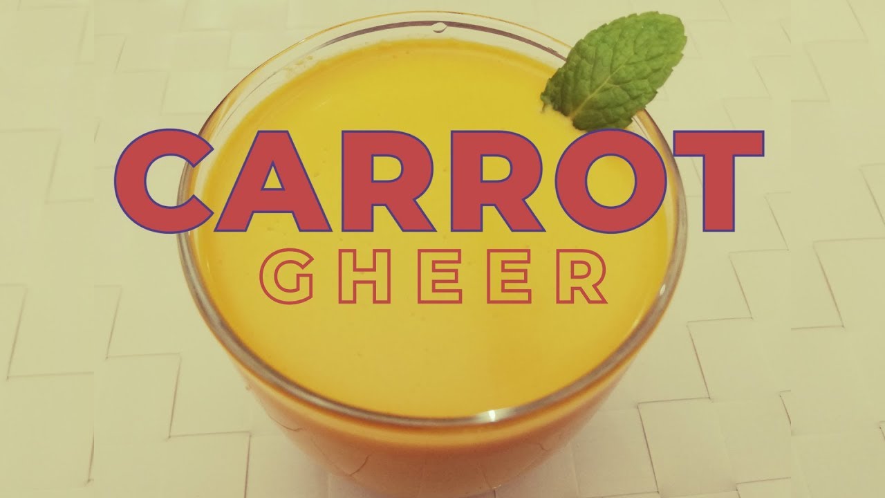 கேரட் கீர் | Carrot Gheer Recipe | Carrot Kheer Drink | Healthy Drink