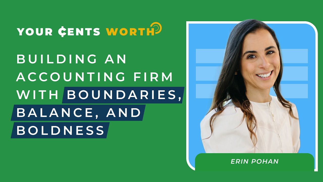Erin Pohan on Building an Accounting Firm With Boundaries, Balance, and Boldness