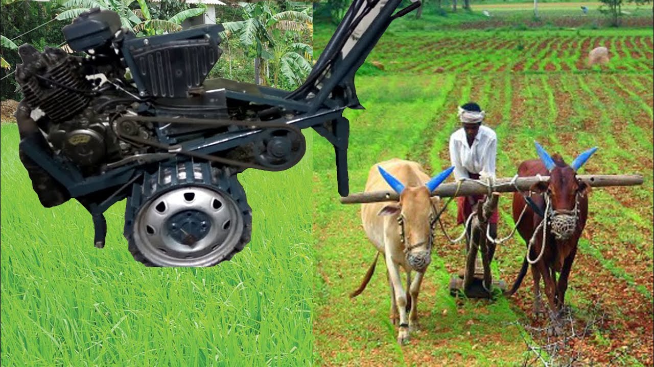 HOW TO MAKE A CULTIVATE ROTARY TILLER WEEDER