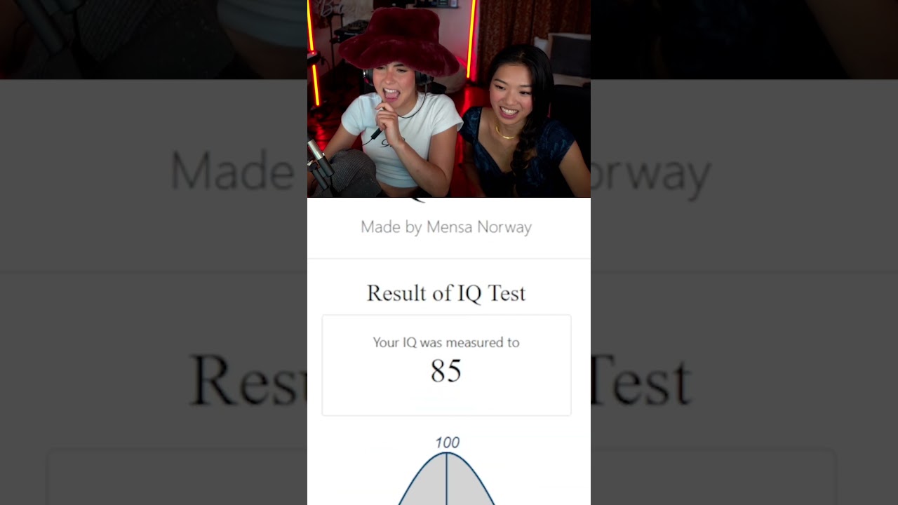 Andrea Takes An IQ Test