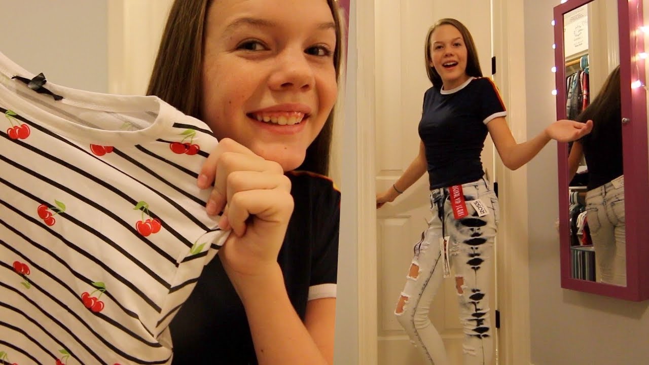 Back To School Clothes Haul! 2018 (Try On Haul) // SierraCreates